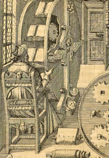 Agostino Ramelli designed numerous weird machines